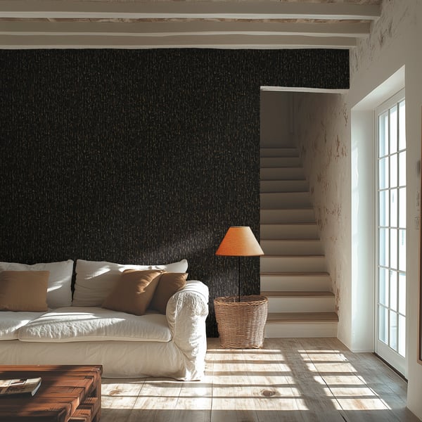 Galerie Wallpaper Product code: HZ62073_2 - Horizon Wallpaper Collection - Metallic Black Colours -  
