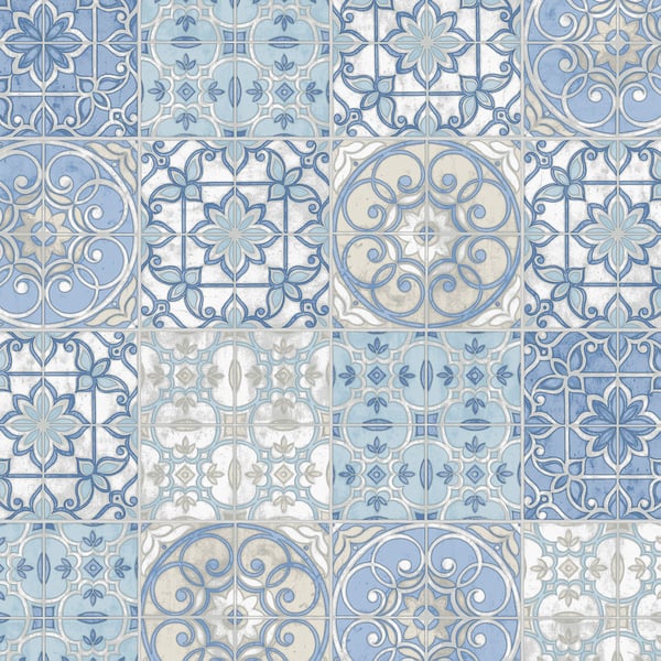 Galerie Wallpaper Product code: KE29950 - Kitchen Style 3 Wallpaper Collection - Blue White Colours -  
