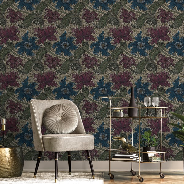 Galerie Wallpaper Product code: LB25142_3 - Llewelyn-Bowen - Off The Wall Wallpaper Collection -   