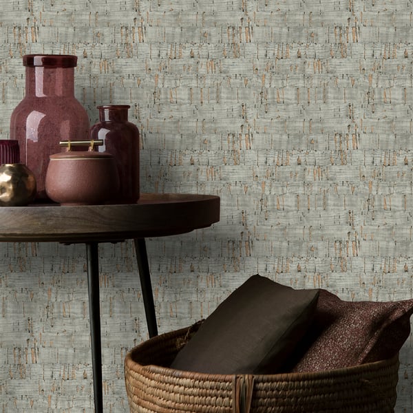 Galerie Wallpaper Product code: NHW1028_2 - Enchanted Wallpaper Collection - Taupe Bronze Colours -  