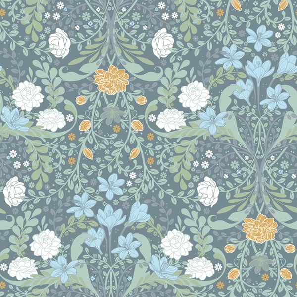 Galerie Wallpaper Product code: S24106 - Sommarang 2 Wallpaper Collection - Blue Colours -  
