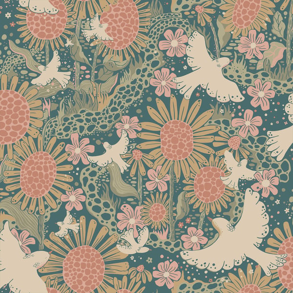 Galerie Wallpaper Product code: S63007 - Sommarang 2 Wallpaper Collection - Dark blue Colours -  