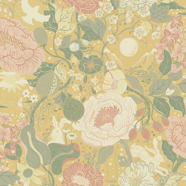 Galerie Wallpaper Product code: S63014 - Sommarang 2 Wallpaper Collection - Yellow Colours -  