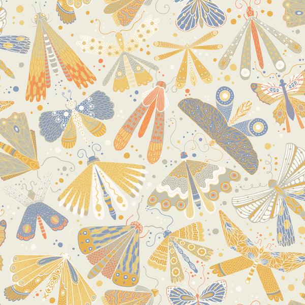 Galerie Wallpaper Product code: S63023 - Sommarang 2 Wallpaper Collection - Yellow, blue Colours -  
