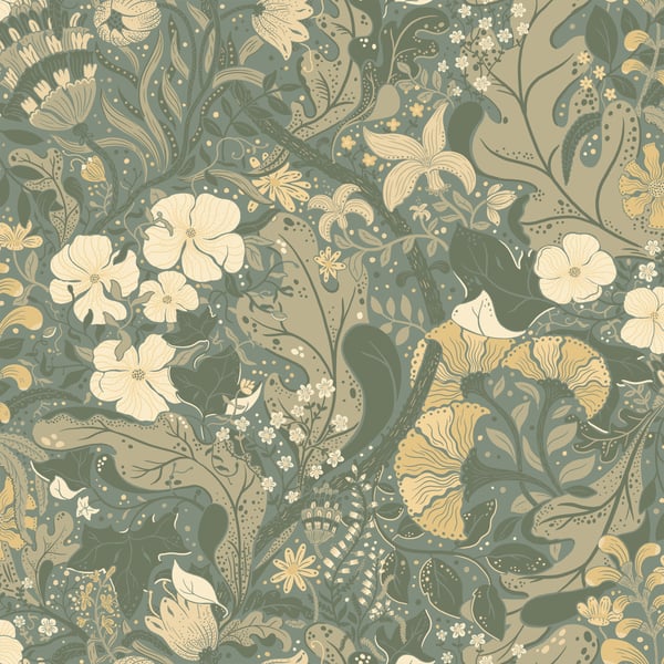 Galerie Wallpaper Product code: S83104 - Hjarterum Wallpaper Collection - Grey Colours -  