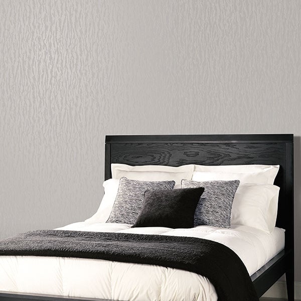 Galerie Wallpaper Product code: SK34749R - Simply Silks 3 Wallpaper Collection - Metallic Silver Colours -  