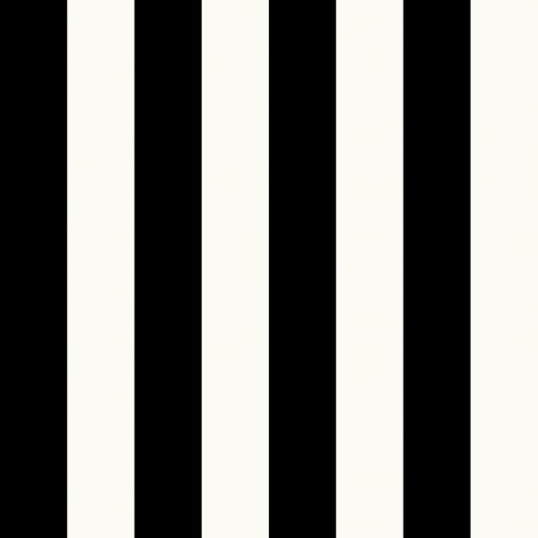 Galerie Wallpaper Product code: SY33918 - Simply Stripes 3 Wallpaper Collection - Pearl Black Colours -  