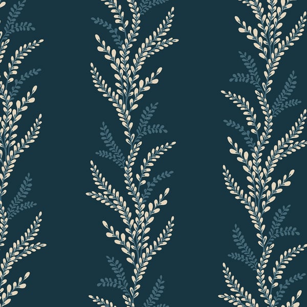 Galerie Wallpaper Product code: TJ40512 - Mulberry Tree Wallpaper Collection - Blue Colours -  