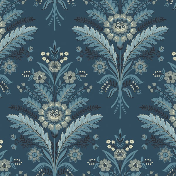 Galerie Wallpaper Product code: TJ40612 - Mulberry Tree Wallpaper Collection - Blue Colours -  