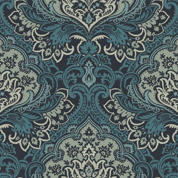 Galerie Wallpaper Product code: TJ40712 - Mulberry Tree Wallpaper Collection - Blue Colours -  