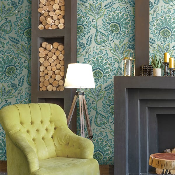 Galerie Wallpaper Product code: TJ41004_2 - Mulberry Tree Wallpaper Collection - Green Colours -  
