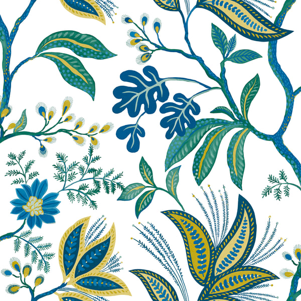 Galerie Wallpaper Product code: TJ41112 - Mulberry Tree Wallpaper Collection - Multi-coloured Colours -  