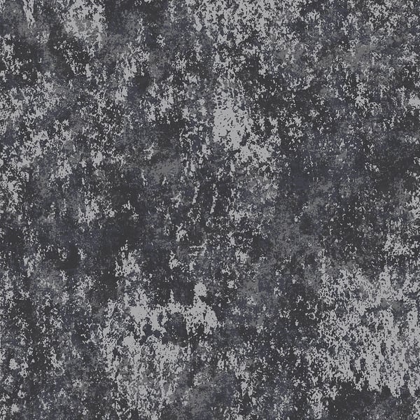 Galerie Wallpaper Product code: W78223 - Metallic Fx Wallpaper Collection - Black Silver Colours -  
