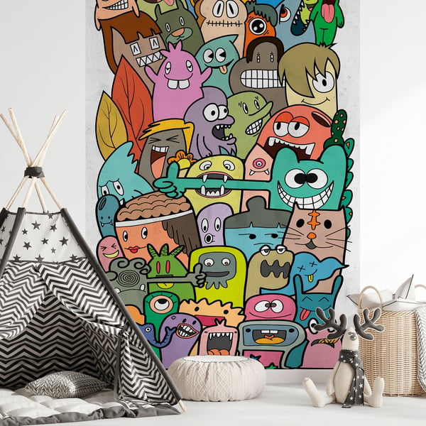 Galerie Wallpaper Product code: WH45196M_2 - Welcome Home Murals Wallpaper Collection - Multi-coloured Colours -  