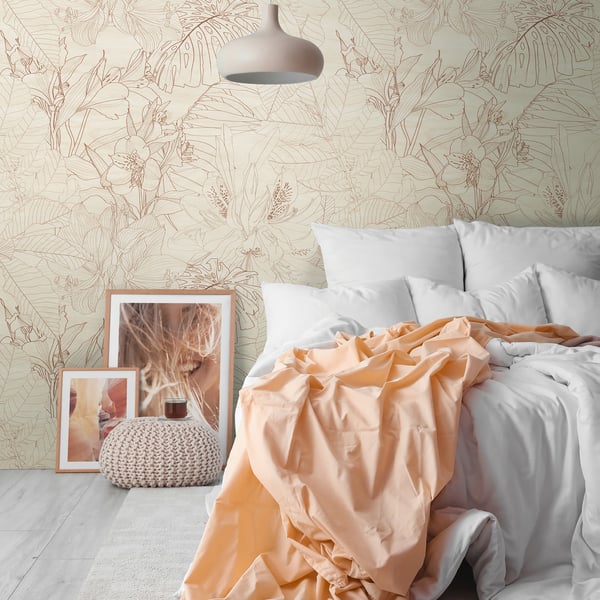 Galerie Wallpaper Product code: WH45252M_2 - Welcome Home Murals Wallpaper Collection - Beige, Brown, Cream Colours -  
