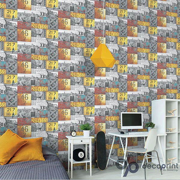 Galerie Wallpaper Product code: WU20645R - City Life Wallpaper Collection -   