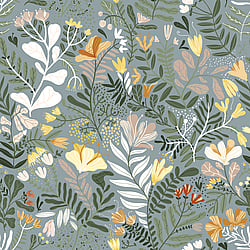 Galerie Wallcoverings Product Code 22008 - Fagring Wallpaper Collection - Blue/grey Colours - Brittsommar Design