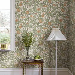Galerie Wallcoverings Product Code 22026 - Fagring Wallpaper Collection - Dark green Colours - Kart Design