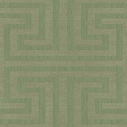 Galerie Wallcoverings Product Code 27515 - Synergy Wallpaper Collection - Green Colours - Geometric Maze Design