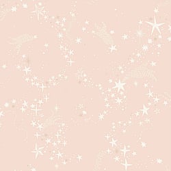 Galerie Wallcoverings Product Code 29020 - Resan Wallpaper Collection - Pink Colours - Stjärnhimlen Design