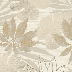 Galerie Wallcoverings Product Code: 31602 - Avalon Wallpaper Collection Galerie Wallcoverings Product Code 31602 - Avalon Wallpaper Collection - Beige Colours - Tropical Leaves Design