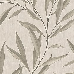 Galerie Wallcoverings Product Code: 32204 - Avalon Wallpaper Collection Galerie Wallcoverings Product Code 32204 - Avalon Wallpaper Collection - Muted Gold Colours - Large Leaf Trail Design