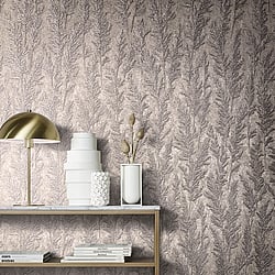 Galerie Wallcoverings Product Code: 33210 - Natural Opulence Wallpaper Collection Galerie Wallcoverings Product Code 33210 - Natural Opulence Wallpaper Collection - Grey Colours - Feathery Tree Design