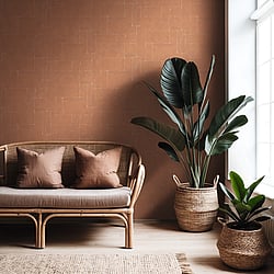 Galerie Wallcoverings Product Code 34605 - Terra Wallpaper Collection - Red,Orange Colours - Graphic Design