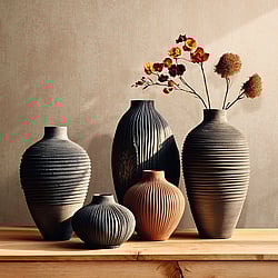 Galerie Wallcoverings Product Code 34624 - Terra Wallpaper Collection - Rose Colours - Uni Design