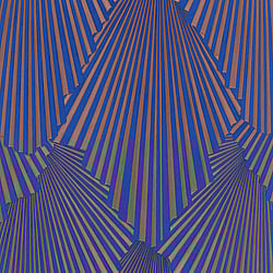 Galerie Wallcoverings Product Code 35851 - Fashion Icon Wallpaper Collection - Blue Copper Colours - Graphic Design