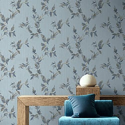 Galerie Wallcoverings Product Code 35916 - Ornamenta Wallpaper Collection - Blue Gold Colours -  