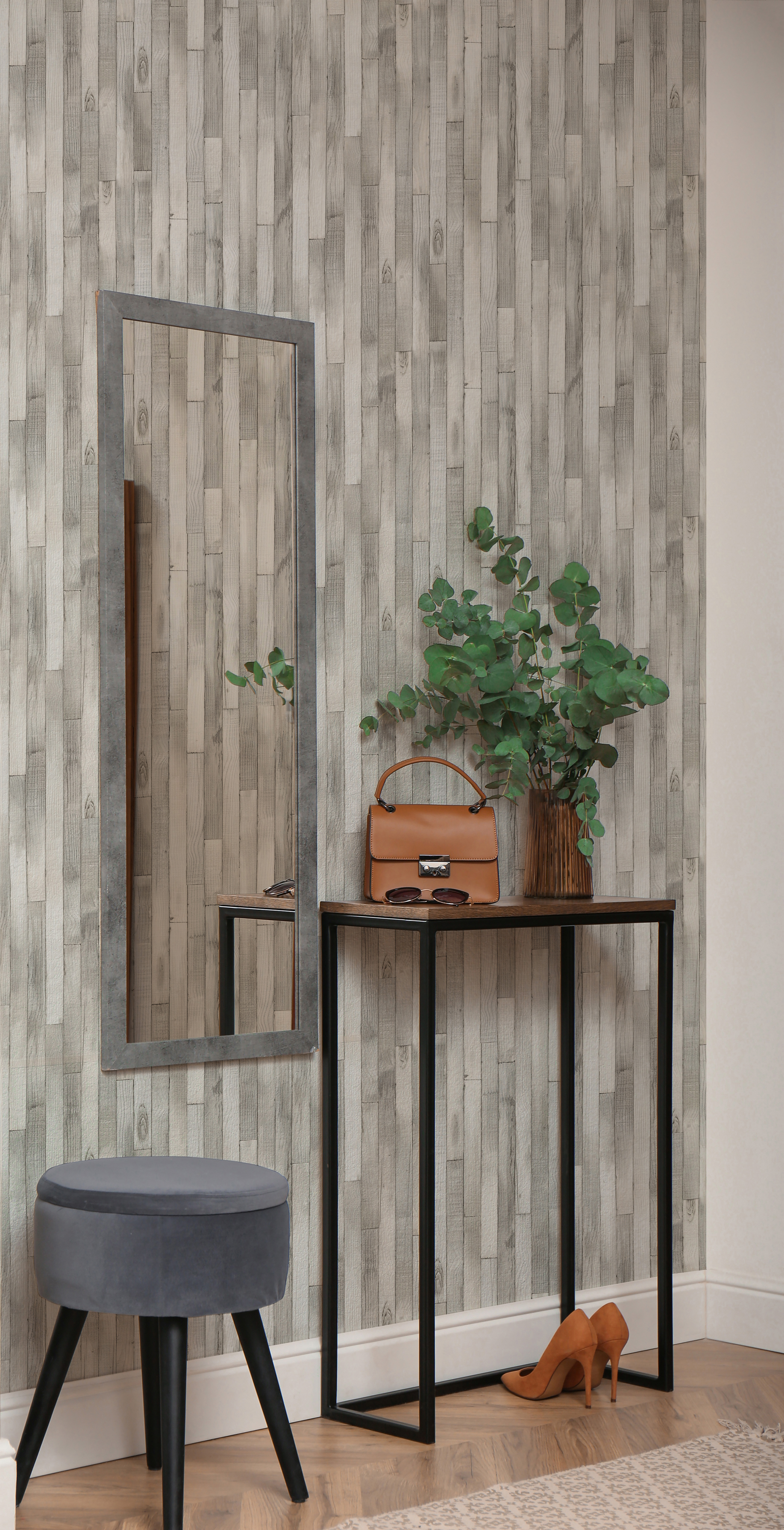 Galerie Wallcoverings Product Code: 45735 - Woods And Wicker Wallpaper Collection Galerie Wallcoverings Product Code 45735 - Woods And Wicker Wallpaper Collection - Grey Colours - Wood optics Design