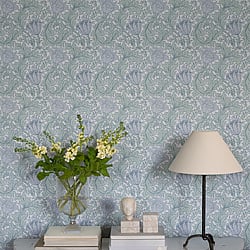 Galerie Wallcoverings Product Code: 82003 - Hidden Treasures Wallpaper Collection Galerie Wallcoverings Product Code 82003 - Hidden Treasures Wallpaper Collection - Light blue Colours - Anemone Design