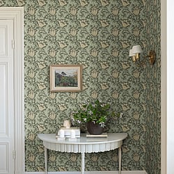 Galerie Wallcoverings Product Code: 82004 - Hidden Treasures Wallpaper Collection Galerie Wallcoverings Product Code 82004 - Hidden Treasures Wallpaper Collection - Green yellow Colours - Anemone Design