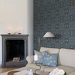 Galerie Wallcoverings Product Code: 82010 - Hidden Treasures Wallpaper Collection Galerie Wallcoverings Product Code 82010 - Hidden Treasures Wallpaper Collection - Blue Colours - No 1 Holland Park Design