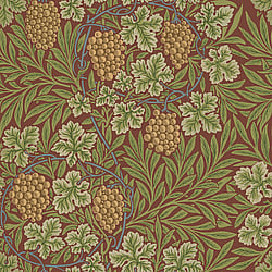 Galerie Wallcoverings Product Code: 82018 - Hidden Treasures Wallpaper Collection Galerie Wallcoverings Product Code 82018 - Hidden Treasures Wallpaper Collection - Red green Colours - Vine Design