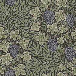 Galerie Wallcoverings Product Code: 82019 - Hidden Treasures Wallpaper Collection Galerie Wallcoverings Product Code 82019 - Hidden Treasures Wallpaper Collection - Black blue Colours - Vine Design