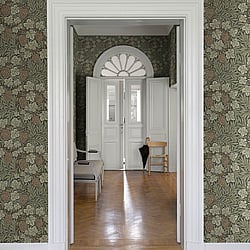 Galerie Wallcoverings Product Code: 82020 - Hidden Treasures Wallpaper Collection Galerie Wallcoverings Product Code 82020 - Hidden Treasures Wallpaper Collection - Green Colours - Vine Design