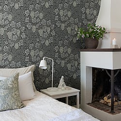 Galerie Wallcoverings Product Code: 82021 - Hidden Treasures Wallpaper Collection Galerie Wallcoverings Product Code 82021 - Hidden Treasures Wallpaper Collection - Dark grey Colours - Vine Design
