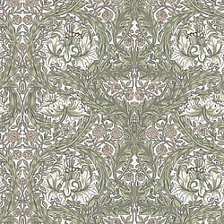 Galerie Wallcoverings Product Code: 82023 - Hidden Treasures Wallpaper Collection Galerie Wallcoverings Product Code 82023 - Hidden Treasures Wallpaper Collection - Green Colours - African Marigold Design