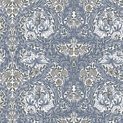Galerie Wallcoverings Product Code: 82024 - Hidden Treasures Wallpaper Collection Galerie Wallcoverings Product Code 82024 - Hidden Treasures Wallpaper Collection - Blue Colours - African Marigold Design