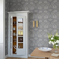 Galerie Wallcoverings Product Code: 82025 - Hidden Treasures Wallpaper Collection Galerie Wallcoverings Product Code 82025 - Hidden Treasures Wallpaper Collection - Grey Colours - African Marigold Design
