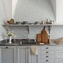 Galerie Wallcoverings Product Code: 82031 - Hidden Treasures Wallpaper Collection Galerie Wallcoverings Product Code 82031 - Hidden Treasures Wallpaper Collection - Blue grey Colours - Oak Tree Design