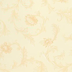 Galerie Wallcoverings Product Code 90202 - Neapolis 3 Wallpaper Collection - Cream Gold Colours - Acanthus Trail Design