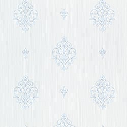 Galerie Wallcoverings Product Code 91808 - Neapolis 3 Wallpaper Collection - Light Blue Colours - Medallion Uno Design