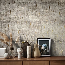 Galerie Wallcoverings Product Code: 99120 - Natural Opulence Wallpaper Collection Galerie Wallcoverings Product Code 99120 - Natural Opulence Wallpaper Collection - Greige Colours - Aged Concrete Design
