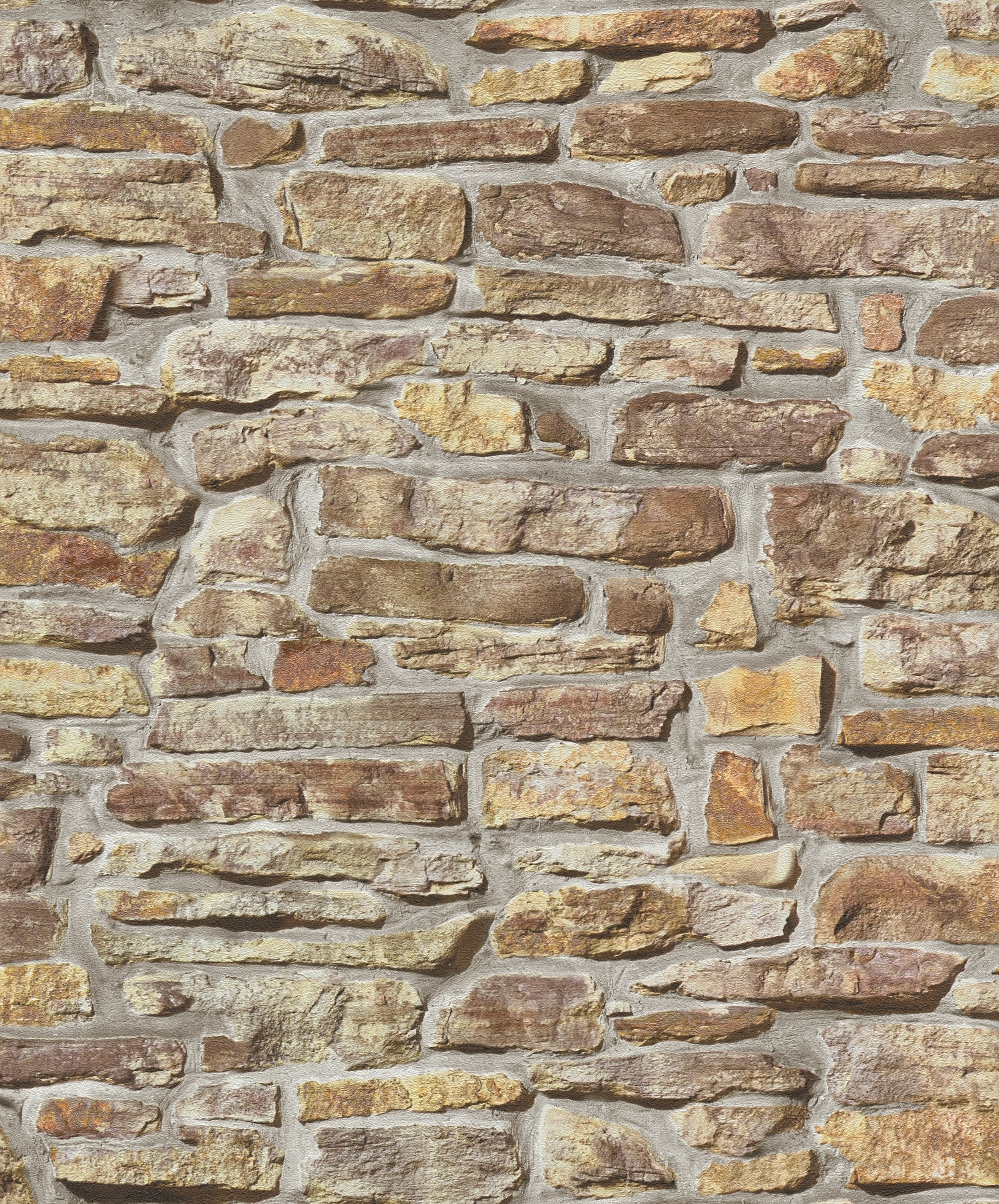 Galerie Wallcoverings Product Code BB51127 - Bricks And More Wallpaper Collection - Beige Brown Colours - Stone Symphony Motif Design