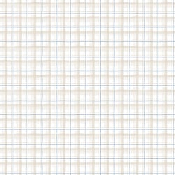 Galerie Wallcoverings Product Code G23263 - Floral Themes Wallpaper Collection - Blue Beige Colours - Country Check Design