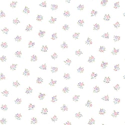 Galerie Wallcoverings Product Code G23275 - Floral Themes Wallpaper Collection - Pink Lilac Blue Green Colours - Floral Motif Design