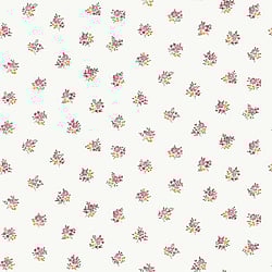 Galerie Wallcoverings Product Code G23276 - Floral Themes Wallpaper Collection - Red Green Yellow Colours - Floral Motif Design